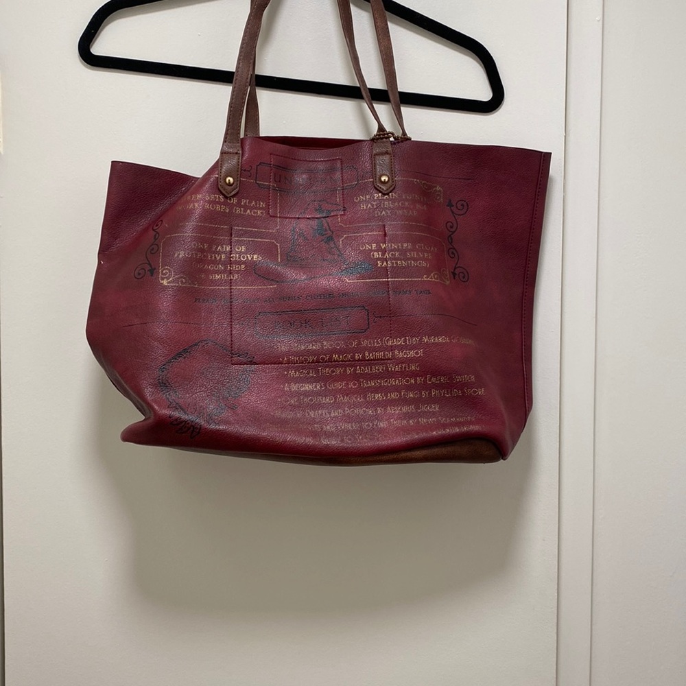 Hogwarts school list bag
